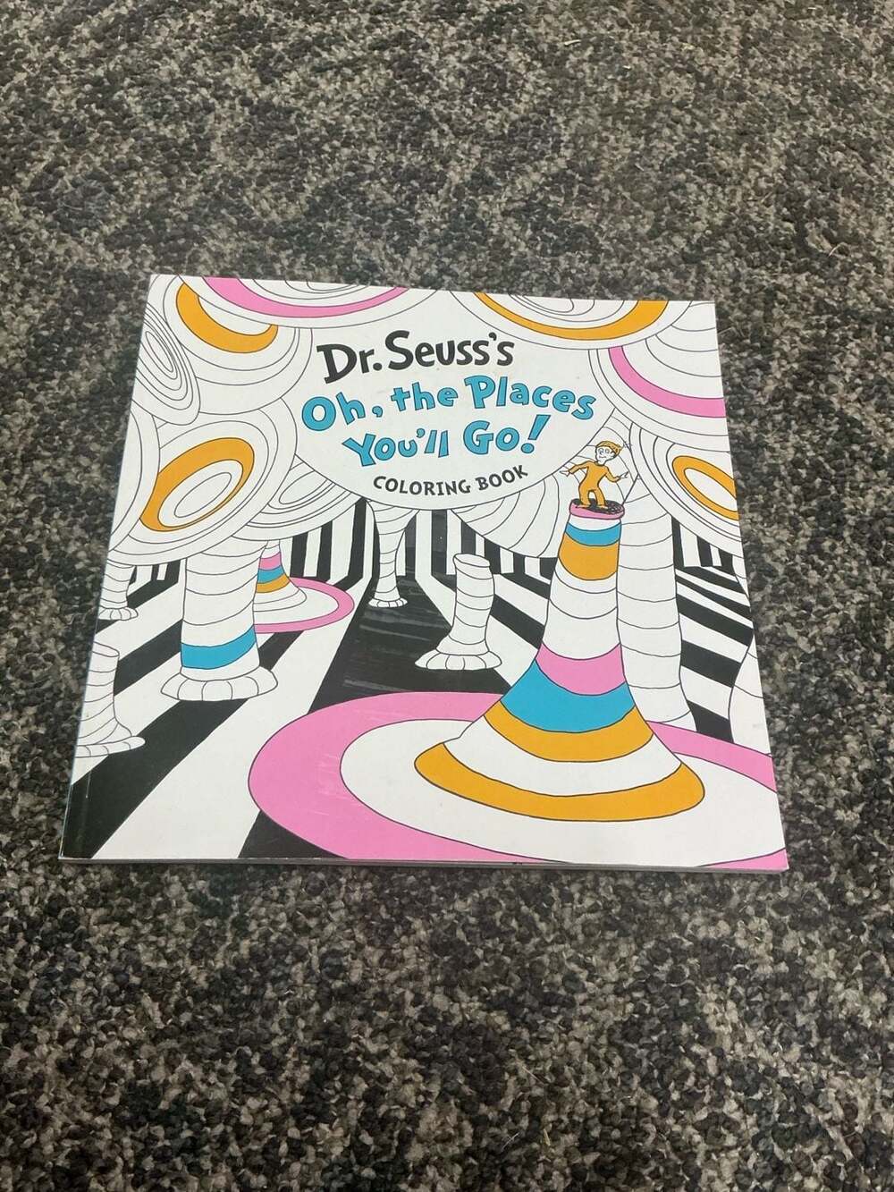 Dr. Seuss's Oh, the Places You'll Go! Coloring Book